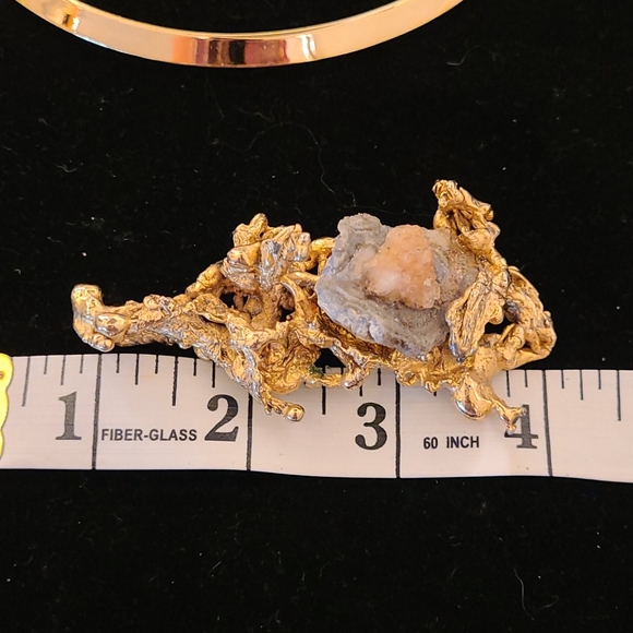 Ultra Modernist Brutalist Pendant Necklace - Picture 10 of 10